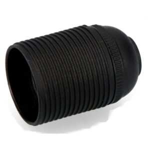 Solera Portalámparas Roscado Homologado E27 One Size Black