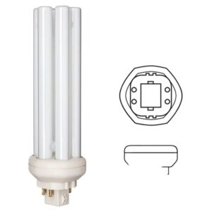 Philips Bombilla Lynx Gx24q-4 42w 3200 Lumens 830k One Size Clear