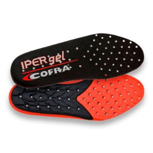 Cofra Plantillas Ipergel 44 Black / Red