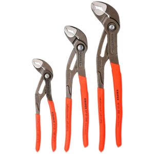 Knipex Alicates Cobra Set 180/250/300 Mm 3 Piezas One Size Orange