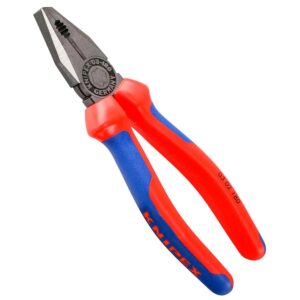 Knipex Combination Atramentizado Pulido 180 Mm One Size Red
