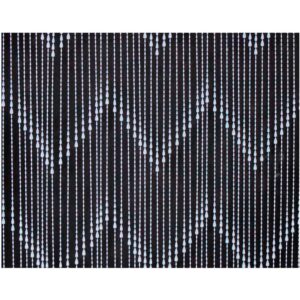 Edm Cortina Perla Plástico 48 Tiras 90x200 Cm One Size White