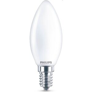 Philips Bombilla Vela Led E14 4.3w 470 Lumens 2700k One Size White