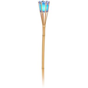 Pro Garden Antorcha Bamboo Led 81213 77 Cm One Size Brown