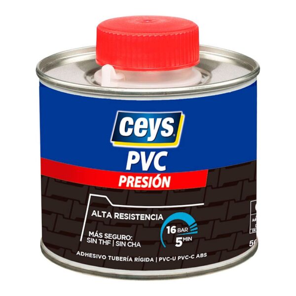 Ceys Adhesivo Con Pincel Presioón 900210 500ml One Size Grey
