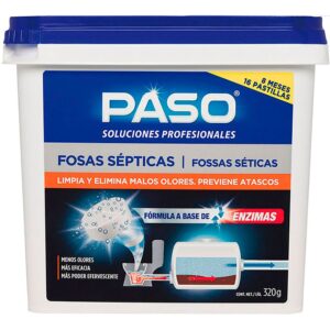 Paso Desatascador Fosa Séptica 705018 16 Unidades One Size White