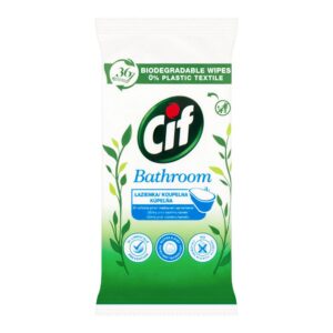 Cif Toallita Baño 36 Unidades One Size White / Green