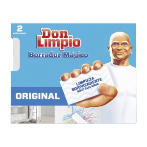 Don Limpio Borrador Magico 2 Unidades One Size White / Blue