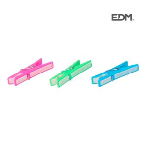 Edm Pinzas 12 Unidades One Size Multicolor