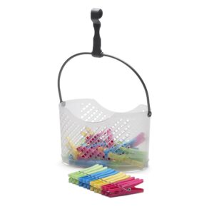 Plasticos Jobgar Cesto Pinzas 24 Unidades One Size Multicolor