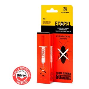 Novar Cebo En Gel Elimina Cucarachas 6230 5g One Size Black / White / Yellow