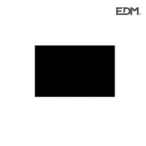 Edm Recambio Placa Adhesiva 6030 One Size Black