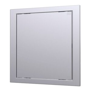 Oem Tapa Registro Plástico 15x15 Cm One Size Mate Silver