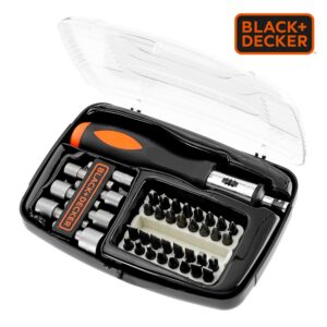 Black & Decker Kit Destornillador A7062-xj One Size Orange / Black / Silver