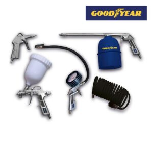 Goodyear Kit Aire Comprimido Gy05ak One Size Silver / White