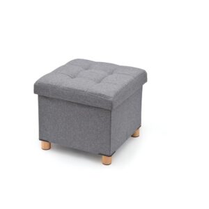 Domo Pack Living Puf Almacenaje 38x38x34 Cm One Size Grey / Brown