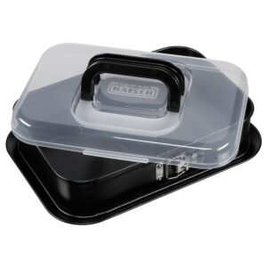 Kaiser Molde Inspiration Spring Pan Rectangular 35x24 Cm Tiramisu One Size Black