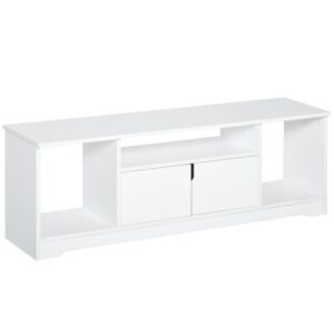 Homcom Tv Cabinet Up To 42' With Double Door Cupboard One Size