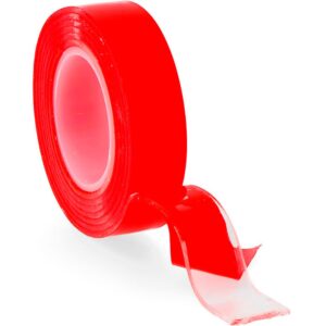 Edm Cinta Adhesiva Doble Cara 1.5 M One Size Red