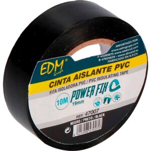 Edm Cinta Aislante E47007 19 Mm X 10 M One Size Black