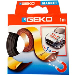 Geko Cinta Adhesiva Magnetica 19 Mm X 1 M One Size Black