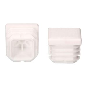 Oem Contera Interior Cuadrada Con Aleta 30x30 Mm One Size White