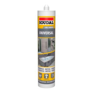 Soudal Silicona Universal 115927 280ml One Size Grey