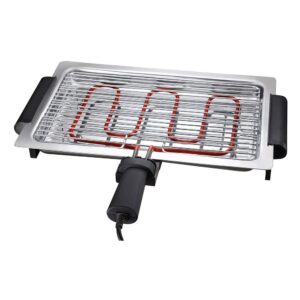 Edm Barbacoa Eléctrica 1600w One Size Black / Silver