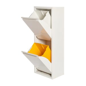 Oem Armario Metálico Reciclaje 2 Cajones 77010 One Size White