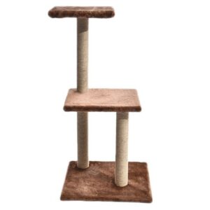 Freecat Rascador Floor 40 X 40 X 81 Cm One Size Brown