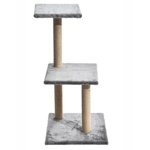 Freecat Rascador Floor 40 X 40 X 81 Cm One Size Grey