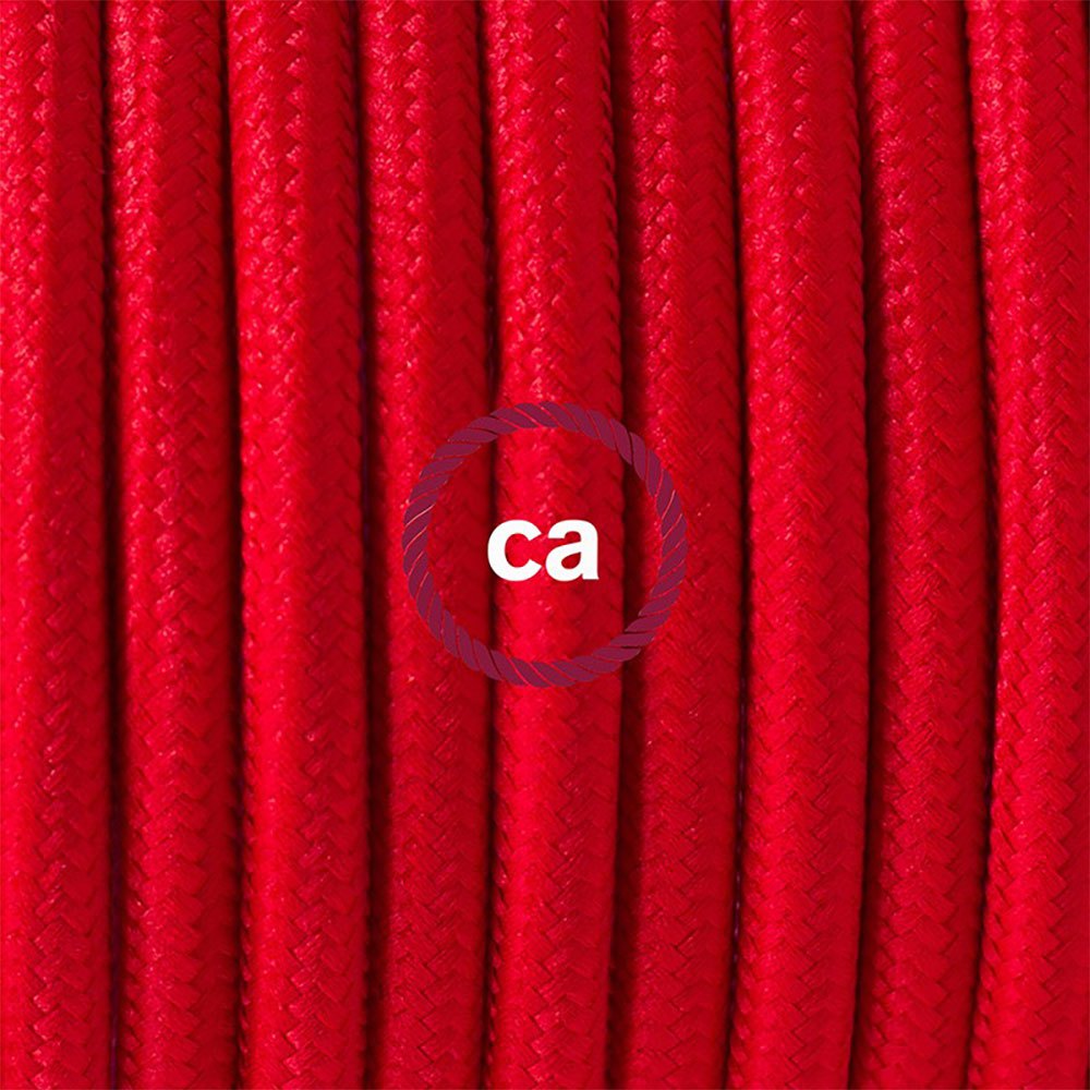 Creative Cables Lámpara Colgante Pendel Rm09 50 Cm One Size Red / White - Imagen 2