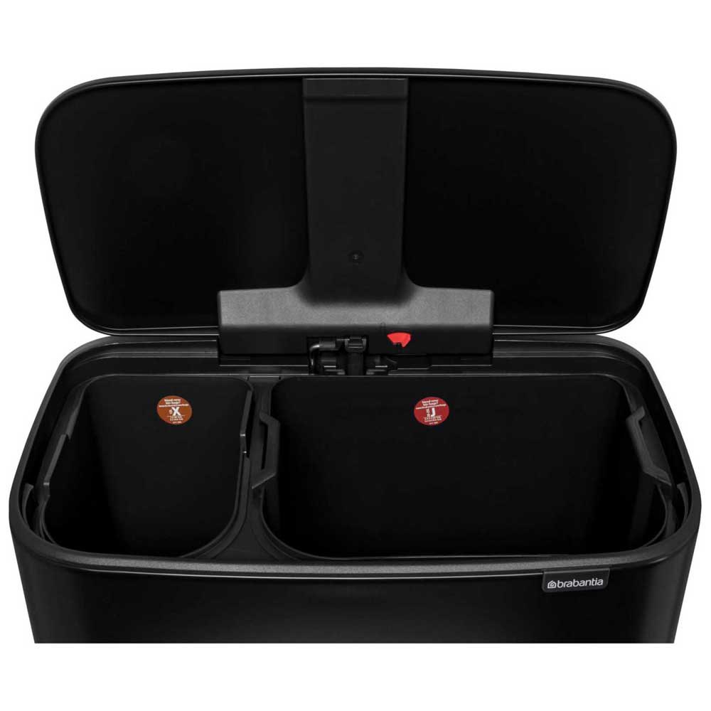 Brabantia Cubo Basura Con Pedal Bo 34l One Size Black - Imagen 3