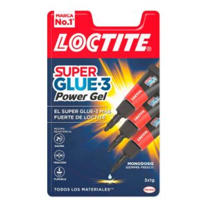 Loctite Pegamento Mini Trio Power Flex 2640066 1g 3 Unidades One Size Black