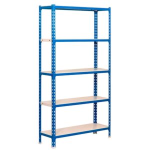 Simon Rack Estantería Metálica Sin Tornillos Simonclick 5/400 One Size Blue / Brown