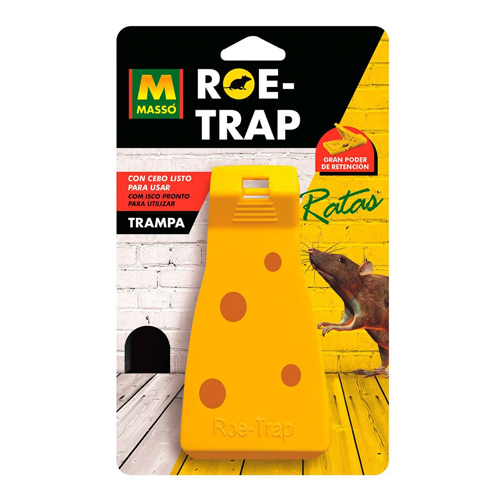 Masso Trampa Cebo Ratas 231127 One Size Yellow