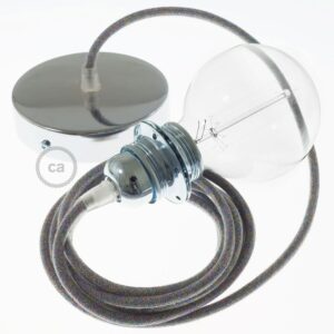 Creative Cables Lámpara Colgante Pendel Para Pantalla Rx09 Diy 2 M One Size Lollipop / Chrome Plated