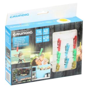 Oem Guirnalda Sujeta Fotos A Pilas 40 Led One Size White