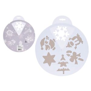 Oem Plantilla Reutilizable Diseños Varios 30 Cm One Size White