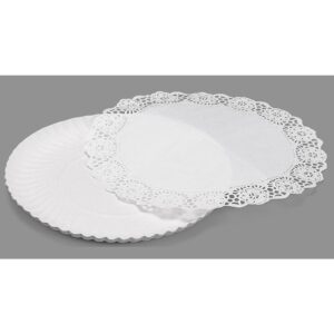 Best Products Green Bolsa Con Bandeja Redonda 25 Cm 2 Unidades One Size White