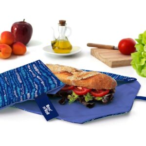 Boc´n´roll Porta Bocadillo Essential 11 X 15 Cm One Size Blue Marine