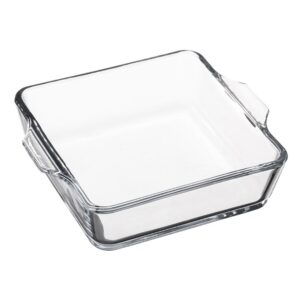 Secret De Gourmet Fuente Cuadrada Para Horno 15 X 15 Cm One Size Clear