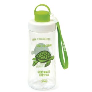 Snips Botella Tritan Tortuga 0.5l One Size Blue / Clear