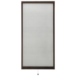 Vidaxl Mosquitera Enrollable Para Ventanas 80 X 170 Cm 80 x 170 cm brown