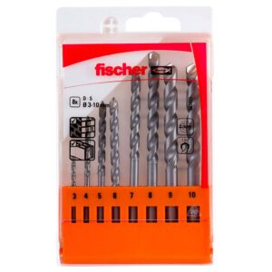 Fischer Group Broca Percusión S 3/4/5/6/7/8/9/10 543027 One Size Silver