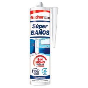 Fischer Group Silicona Antimoho Blanco 280ml 563064 One Size White