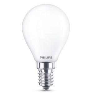 Philips Bombilla Esférica Led E14 4.3w 470 Lumen 6500k One Size White