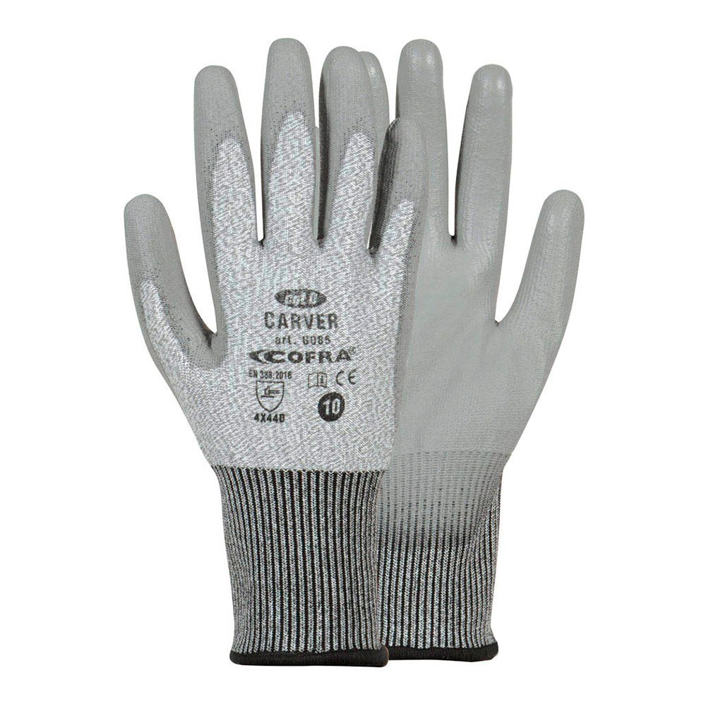 Cofra Guantes Anticorte Carver 11 Grey