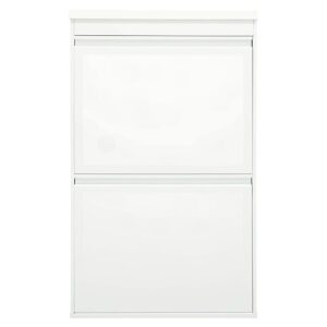 Wellhome Cubo Basura Acero 4 Compartimentos 60l One Size White