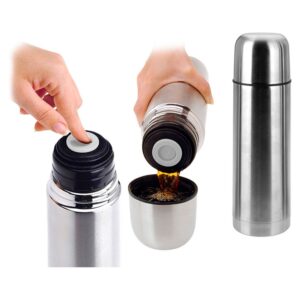 Excellent Houseware Termo Acero Inoxidable 0.75l One Size Black / Silver
